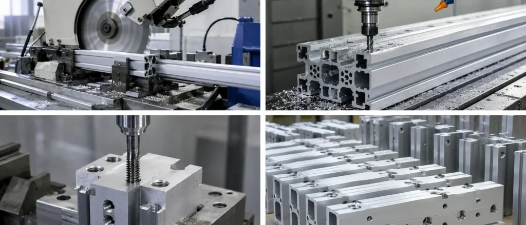 Scintra Guide: Step-by-Step Process From Raw Aluminum Profile To Finished Machined Component
