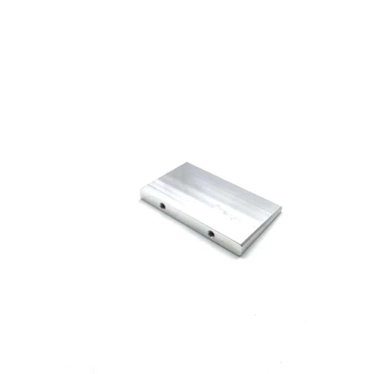 custom cnc milled aluminum thin mount shim plate