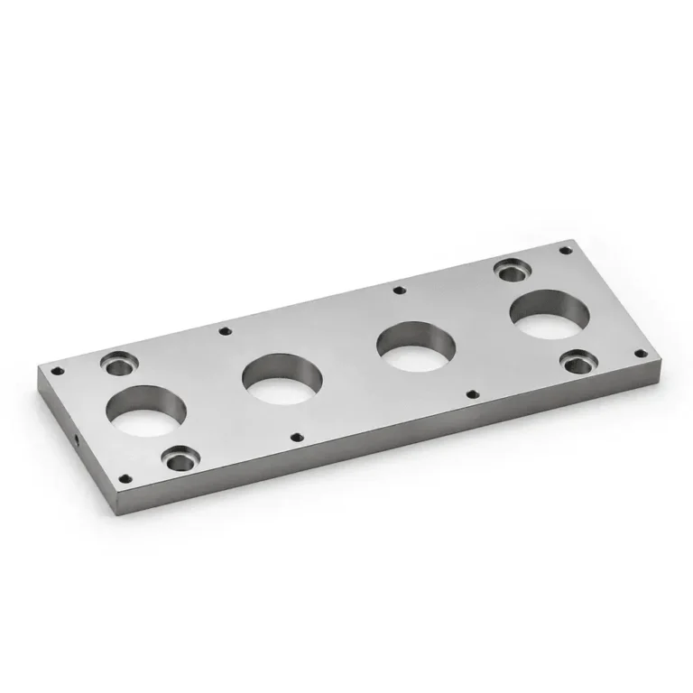 custom cnc milled carbon steel equipment position plate