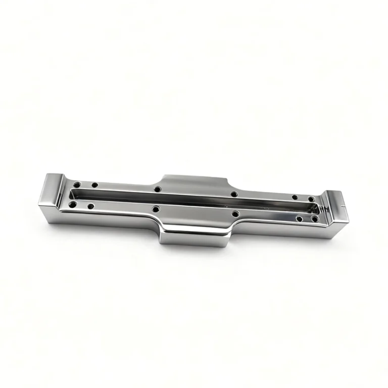 custom cnc milled stainless steel linear fixture rail