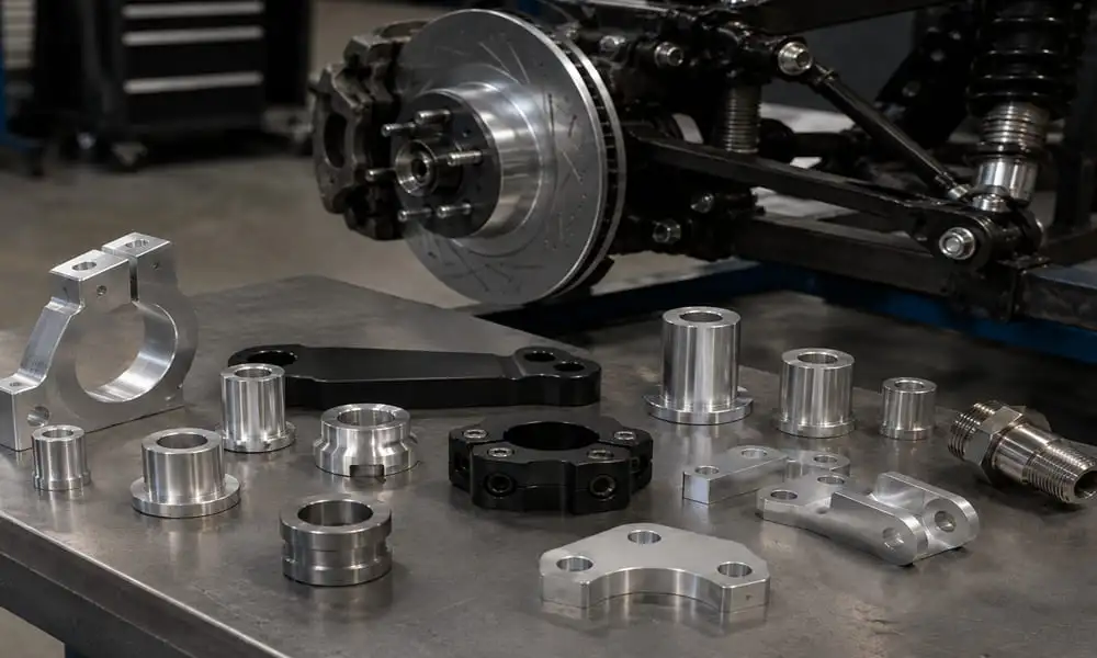 custom cnc machined parts for vehicle modification
