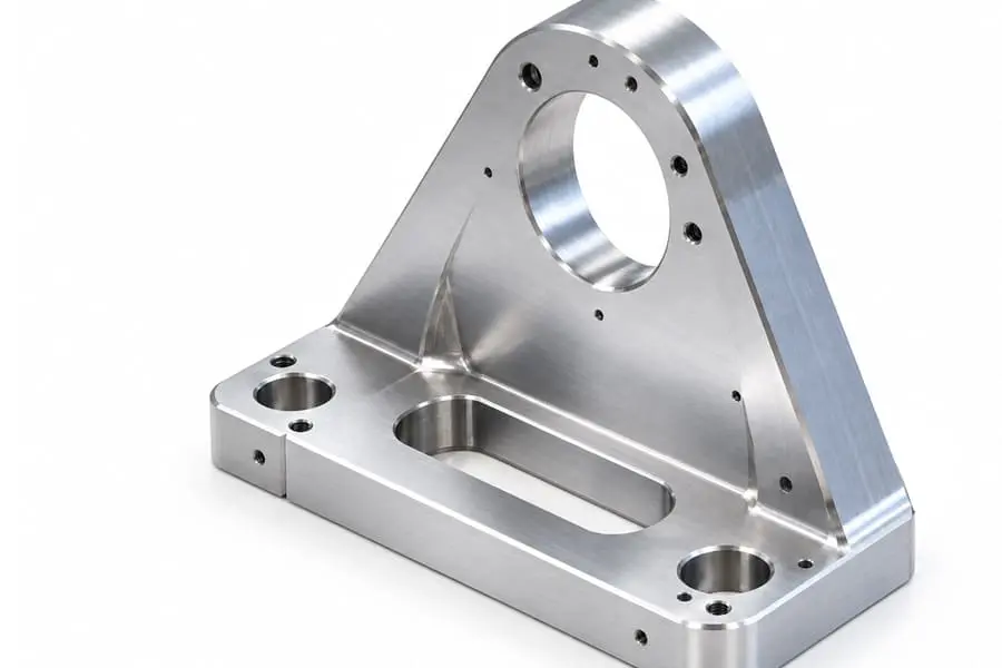 7075 aluminum CNC machined high strength precision components