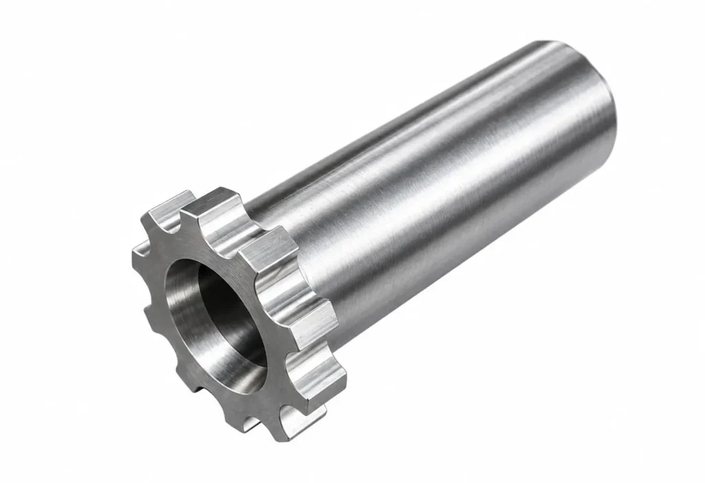 Surface finish options for custom alloy steel CNC machined components