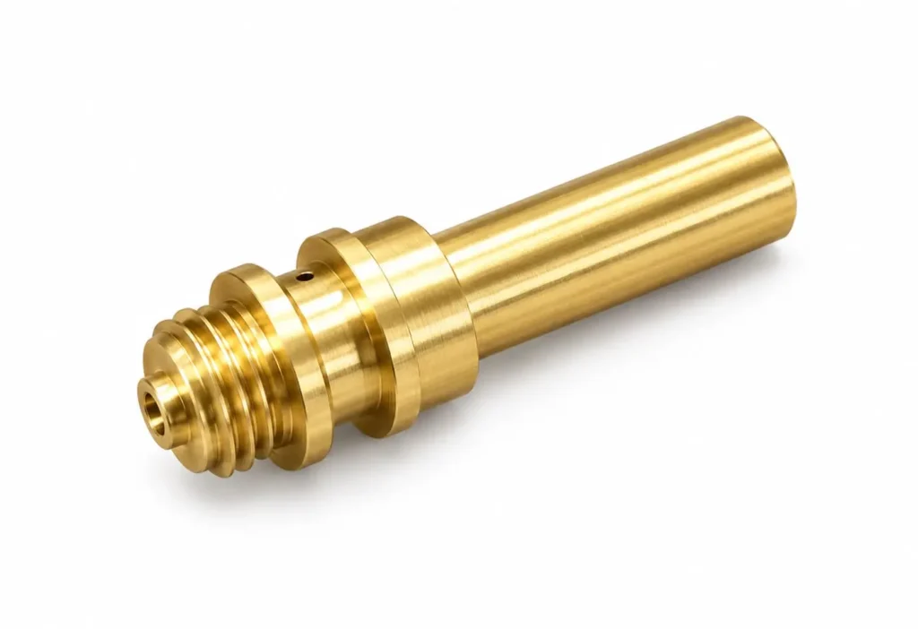 Surface finish options for custom brass CNC machined components