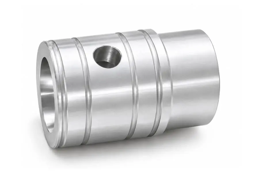 Custom aluminum CNC machined parts with clear anodizing surface finish