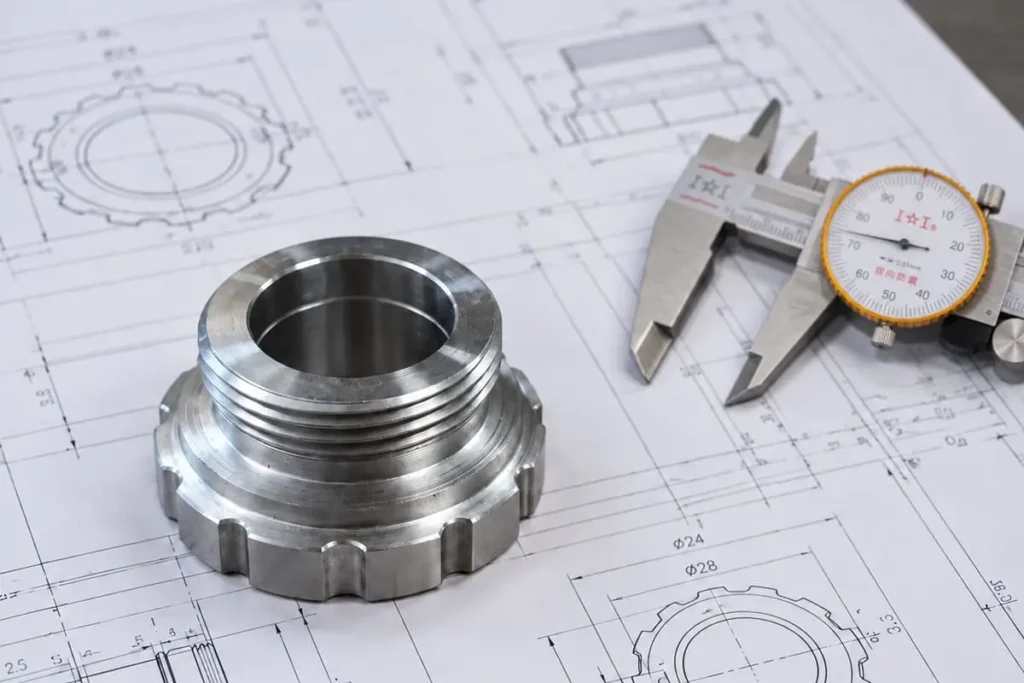 Quality Control first article inspection for cnc parts