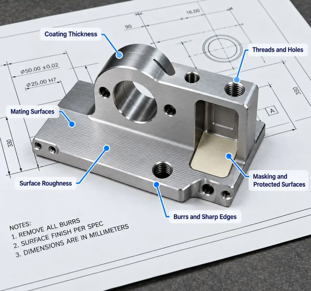 Surface Finishing how surface finishing affects critical dimensions of machined parts