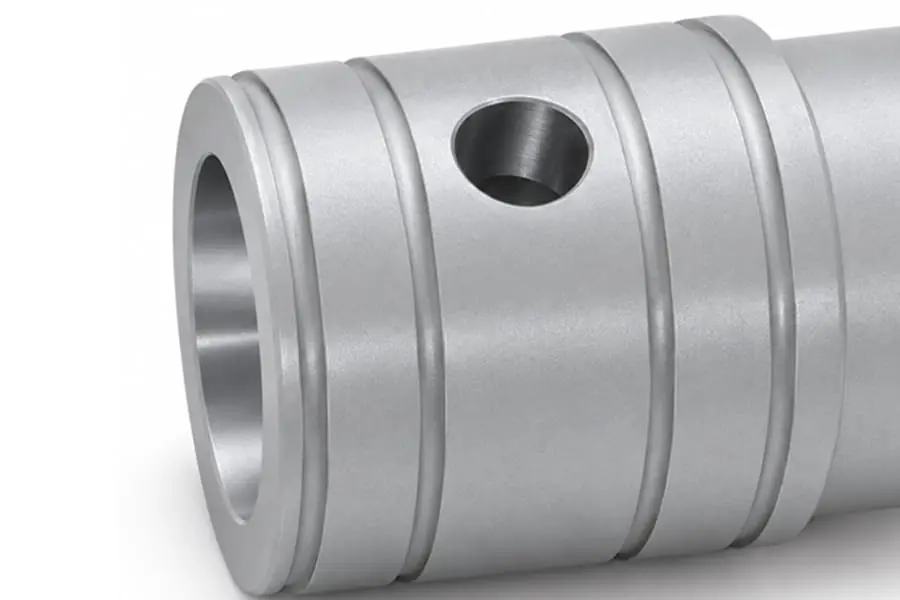 Custom aluminum CNC machined parts with powder coating surface finish