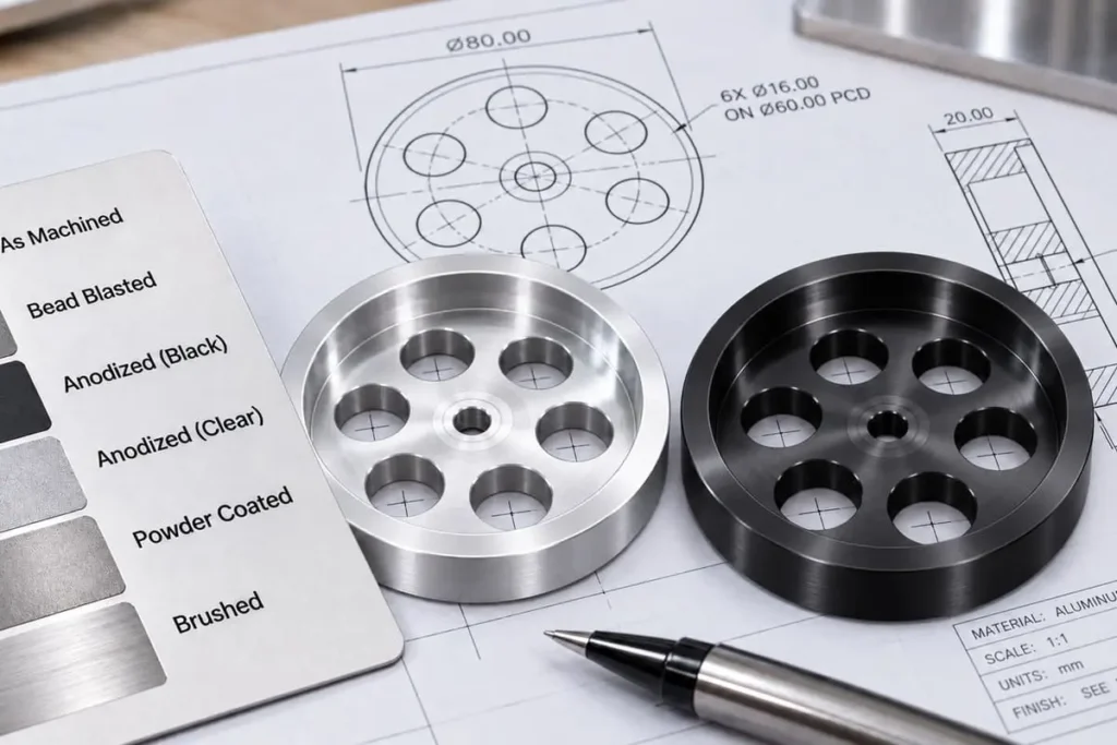 Surface Finishing Prototype surface finish review for custom CNC machined aluminum prototype components
