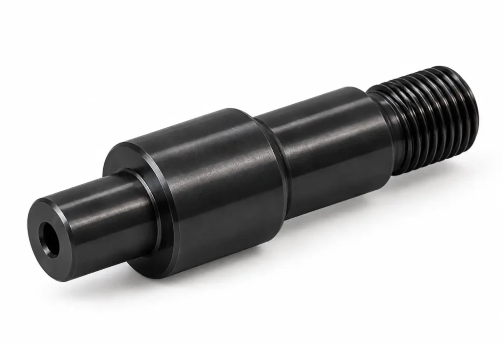 Surface Finishing Black oxide surface finish for CNC machined steel component