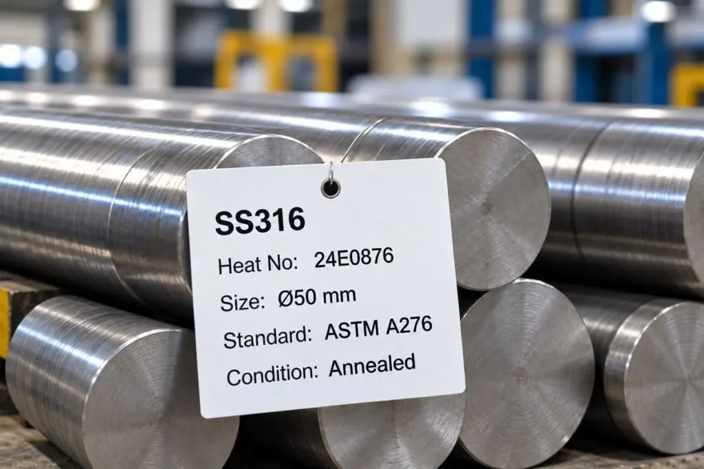 Quality Control material verification cnc machined metal components